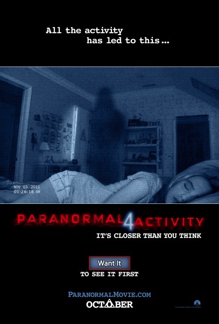 Паранормальное явление 4 / Paranormal Activity 4 (2012)